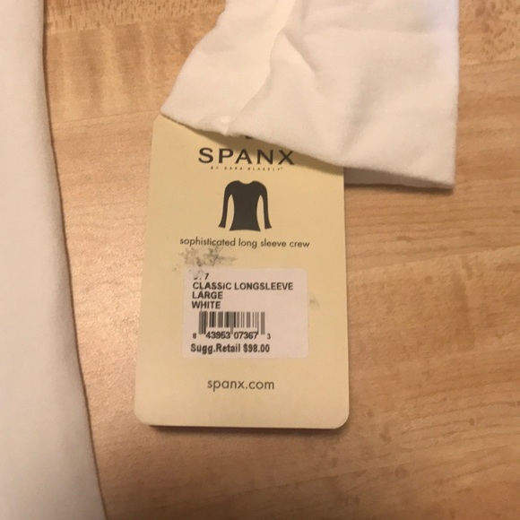 4/25$ SPANX Classic long-sleeve Top - Picture 3 of 8
